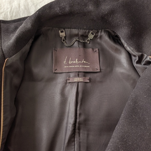 Babaton peacoat aritzia size XXS - Picture 4 of 5